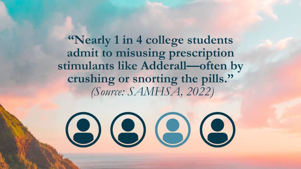 Do people snort adderall