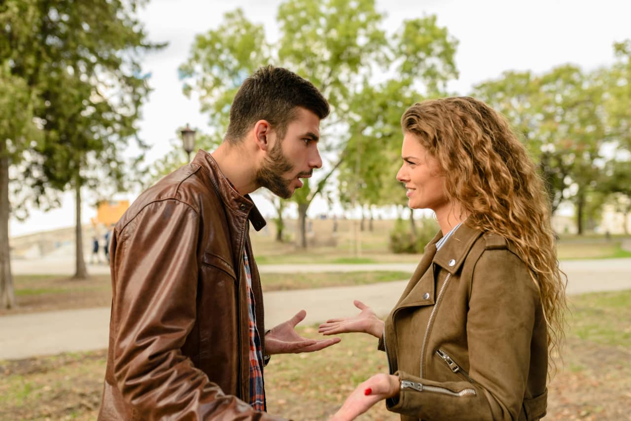 An alcoholic blames spouse