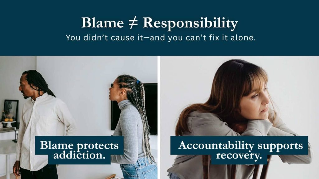 Why do alcoholics blame others