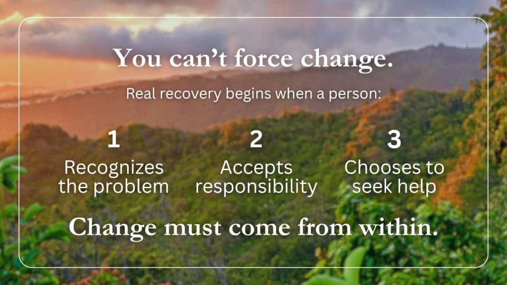 Change Has To Come From Within