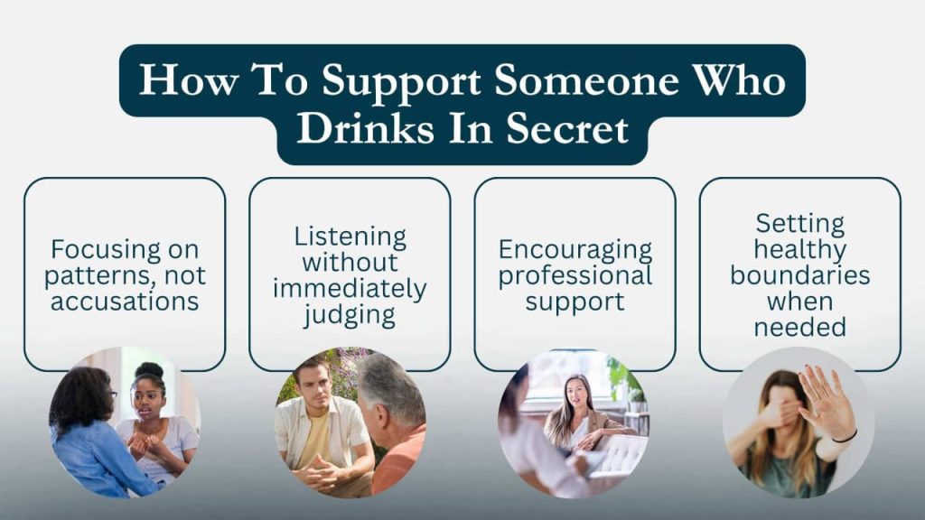 How to help a closet drinker