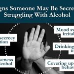 Signs of a closet drinker